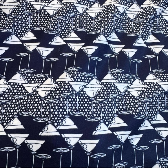 Coral Bay Golf Skort Skirt w/ Shorts Pull On Pickleball LARGE Stretch Martini - Picture 3 of 5